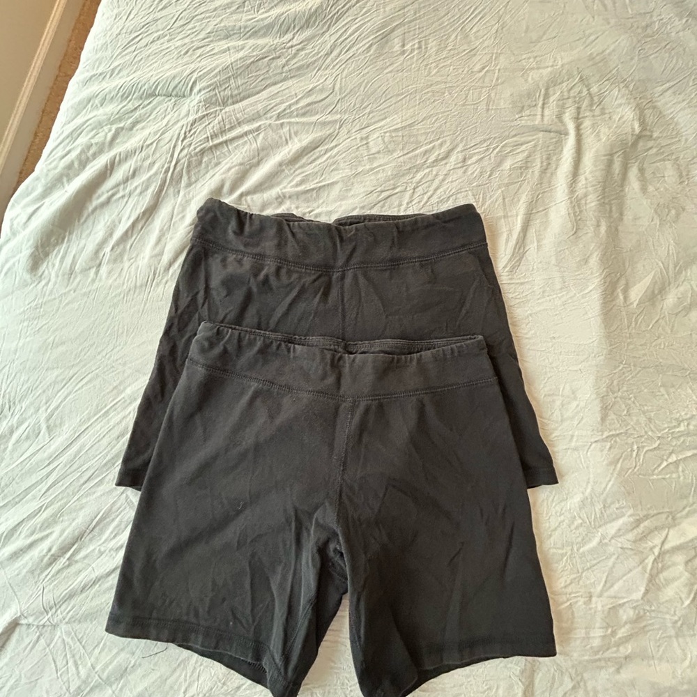 Women's Black Biker Shorts